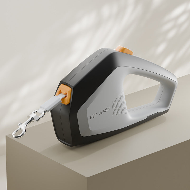 Geometric Design Pet Retractable Leash: The Ultimate Walking Experience